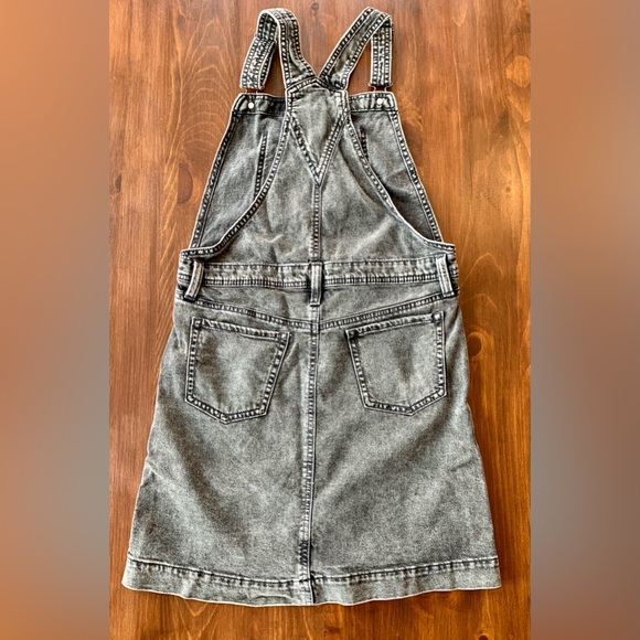 GAP Black Denim Overall Dress - Picture 4 of 5
